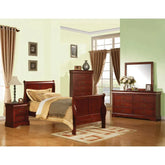 Louis Philippe III Cherry Twin Bed Model 19530T By ACME Furniture